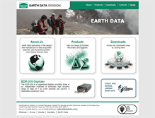 Tablet Screenshot of earthdata.co.uk